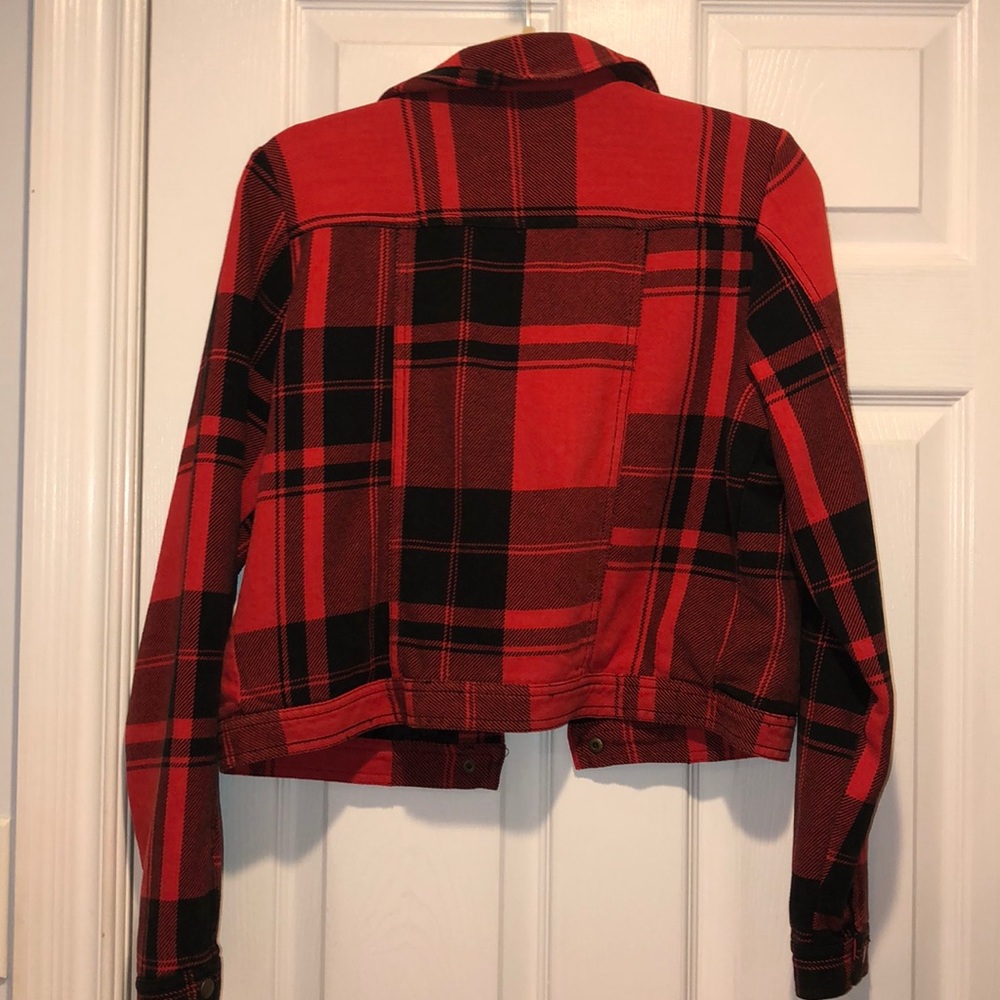 Mossimo plaid jacket - Picture 3 of 4
